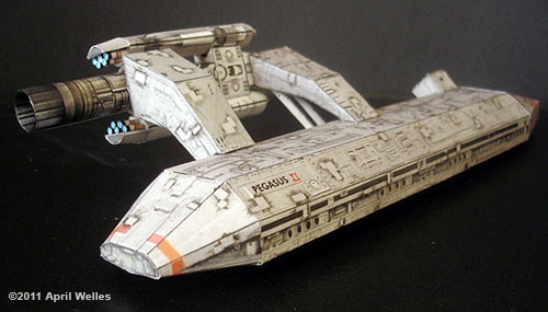 Battlestar galactica studio scale models